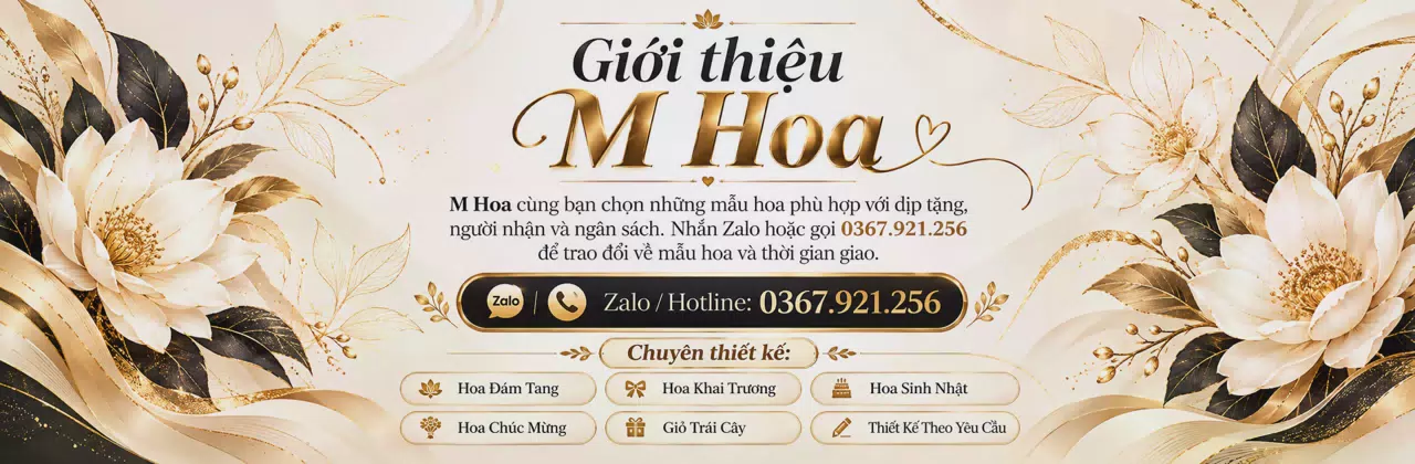 Ảnh bìa Shop hoa tươi Gò Vấp - Chọn sắc hoa cho người thương